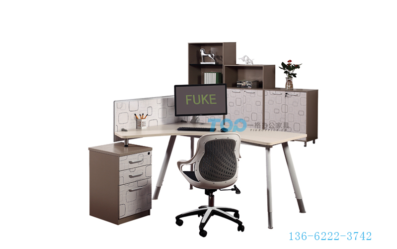 一格屏風辦公桌