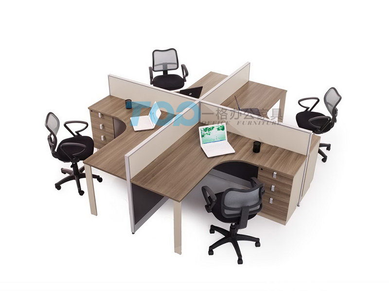 四人位辦公卡位,四人位屏風辦公卡位,屏風卡位